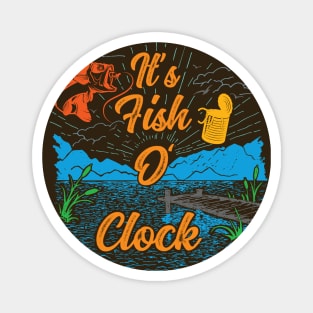 Fish-O-Clock Magnet